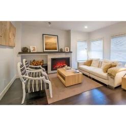 Amantii TRD Traditional Series 33" Smart Electric Fireplace | TRD-33 -Electric Fire Place Store amantii trd traditional series 33 smart electric fireplace trd 33 5