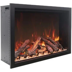 Amantii TRD Traditional Series 38" Smart Electric Fireplace | TRD-38 -Electric Fire Place Store amantii trd traditional series 38 smart electric fireplace trd 38 5