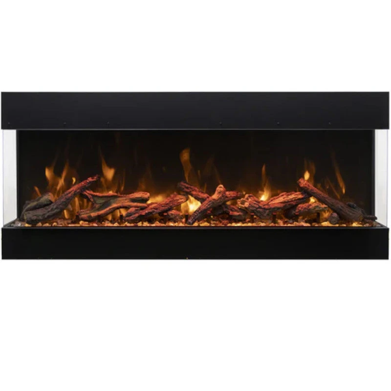 Amantii Tru View Bespoke 85" 3-Sided Built-in Electric Fireplace | TRV-85 BESPOKE 4 Amantii Tru View Bespoke 85" 3-Sided Built-in Electric Fireplace | TRV-85 BESPOKE - Image 2