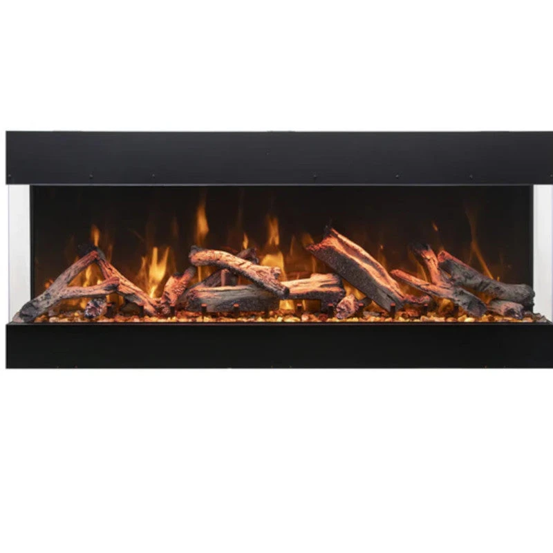 Amantii Tru View Bespoke 85" 3-Sided Built-in Electric Fireplace | TRV-85 BESPOKE 5 Amantii Tru View Bespoke 85" 3-Sided Built-in Electric Fireplace | TRV-85 BESPOKE - Image 3