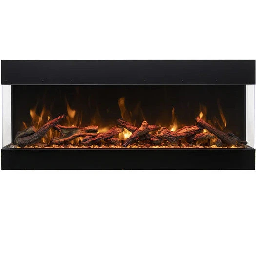 Amantii Tru View Bespoke 85" 3-Sided Built-in Electric Fireplace | TRV-85 BESPOKE 6 Amantii Tru View Bespoke 85" 3-Sided Built-in Electric Fireplace | TRV-85 BESPOKE - Image 4