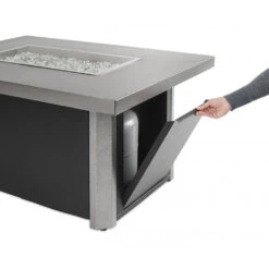 The Outdoor GreatRoom Company Caden Rectangular Gas Fire Pit Table | CAD-1224 13 The Outdoor GreatRoom Company Caden Rectangular Gas Fire Pit Table | CAD-1224 -Electric Fire Place Store cad 1224door