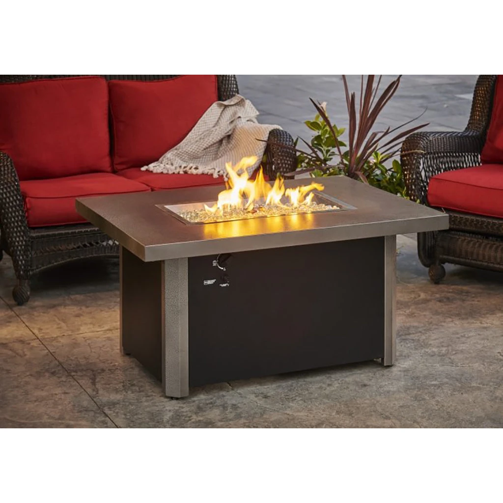The Outdoor GreatRoom Company Caden Rectangular Gas Fire Pit Table | CAD-1224 4 The Outdoor GreatRoom Company Caden Rectangular Gas Fire Pit Table | CAD-1224 - Image 2