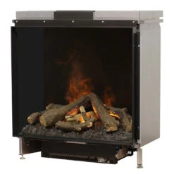 Dimplex Optimyst E-MatriX 35" Singled-Sided Built-in Electric Firebox | FEF3226L1 -Electric Fire Place Store dimplex e matrix 35 singled sided built in electric firebox x fef3226l1