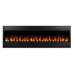 Dimplex Opti-Myst® 86" Linear Wall-Mount/Built-In Electric Fireplace | OLF86-AM -Electric Fire Place Store dimplex opti myst 86 linear wall mount built in electric fireplace olf86 am 6
