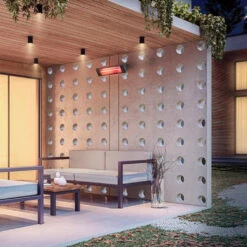 Dimplex Indoor/Outdoor Electric Infrared Heater | DIR15A10GR -Electric Fire Place Store dimplex outdoor indoor electric infrared heater dir15a10gr 3