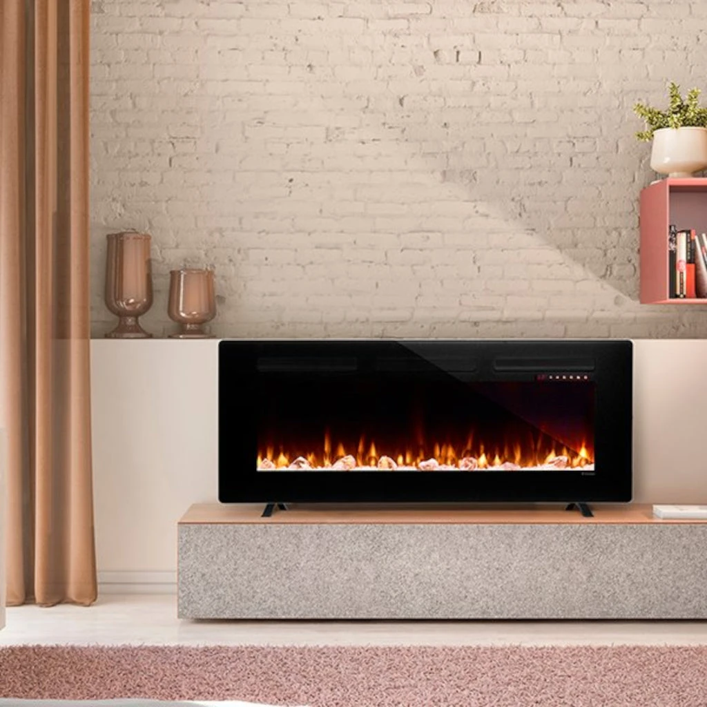Dimplex Sierra 48" Linear Wall-mounted/Built-in Electric Fireplace | SIL48 3 Dimplex Sierra 48" Linear Wall-mounted/Built-in Electric Fireplace | SIL48