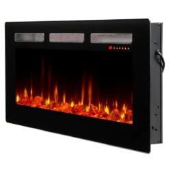 Dimplex Sierra 48" Linear Wall-mounted/Built-in Electric Fireplace | SIL48 16 Dimplex Sierra 48" Linear Wall-mounted/Built-in Electric Fireplace | SIL48 -Electric Fire Place Store dimplex sierra 48 linear wall mounted built in electric fireplace sil48 4