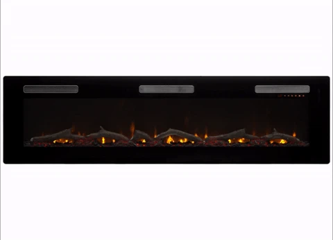 Dimplex Sierra 72" Linear Wall-mounted/Built-in Electric Fireplace | SIL72 11 Dimplex Sierra 72" Linear Wall-mounted/Built-in Electric Fireplace | SIL72 - Image 9