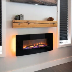 Dimplex Winslow 42" Linear Wall-mounted/Tabletop Fireplace | SWM4220 -Electric Fire Place Store dimplex winslow 42 linear wall mounted tabletop built in fireplace swm4220 2