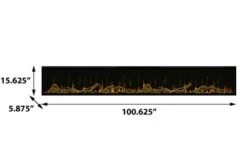 Dimplex Ignite XL 100" Built In | Wall Mount Linear Electric Fireplace | XLF100 16 Dimplex Ignite XL 100" Built In | Wall Mount Linear Electric Fireplace | XLF100 -Electric Fire Place Store electric fireplace dimplex ignite xl 100 linear electric fireplace 5