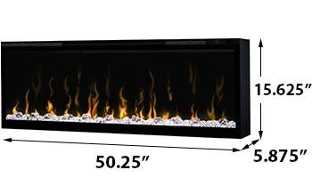 Dimplex Ignite XL 50" Built In | Wall Mount Linear Electric Fireplace | XLF50 11 Dimplex Ignite XL 50" Built In | Wall Mount Linear Electric Fireplace | XLF50 - Image 9