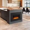 Napoleon Cinema 24" Electric Fireplace With Glass -Electric Fire Place Store electric fireplace napoleon cinema 24 electric fireplace with glass 1
