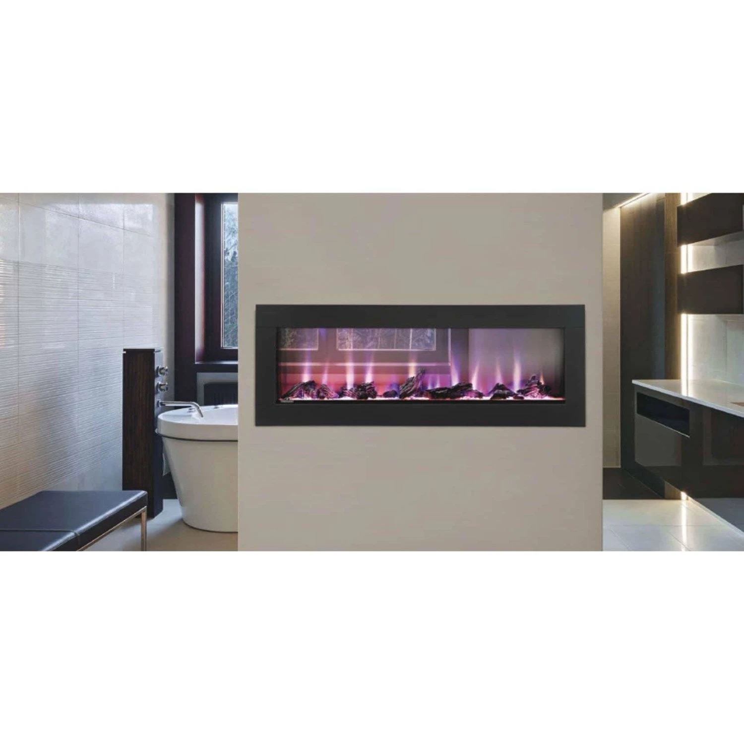 Napoleon Clearion Elite 60" See Thru Wall Mount Electric Fireplace - NEFBD60HE 7 Napoleon Clearion Elite 60" See Thru Wall Mount Electric Fireplace - NEFBD60HE - Image 5