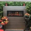Touchstone Sideline 50" Indoor/Outdoor Electric Fireplace -Electric Fire Place Store electric fireplace touchstone sideline 50 indoor outdoor electric fireplace 1