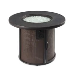 The Outdoor GreatRoom Company Stonefire 31-Inch Round Propane Gas Fire Pit Table - Brown - SF-32-K 15 The Outdoor GreatRoom Company Stonefire 31-Inch Round Propane Gas Fire Pit Table - Brown - SF-32-K -Electric Fire Place Store fc4293845cc76ad2afcc85e490084024