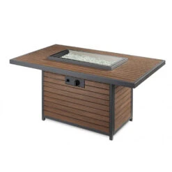 The Outdoor GreatRoom Company Kenwood Rectangular Chat Height Gas Fire Pit Table | KW-1224-19-K 10 The Outdoor GreatRoom Company Kenwood Rectangular Chat Height Gas Fire Pit Table | KW-1224-19-K -Electric Fire Place Store kw 1224 kno flame