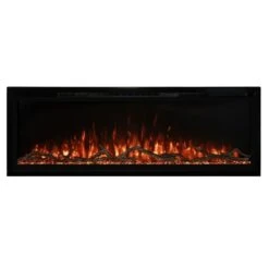Modern Flames Spectrum Slimline 100" Wall Mount/Recessed Electric Fireplace - SPS-100B -Electric Fire Place Store modern flames modern flames spectrum slimline built in wall mounted electric fireplace sizes 50 100 13551426633822 1000x1000 crop center a8667d34 c4d5 4747 b485 95a56db0d479