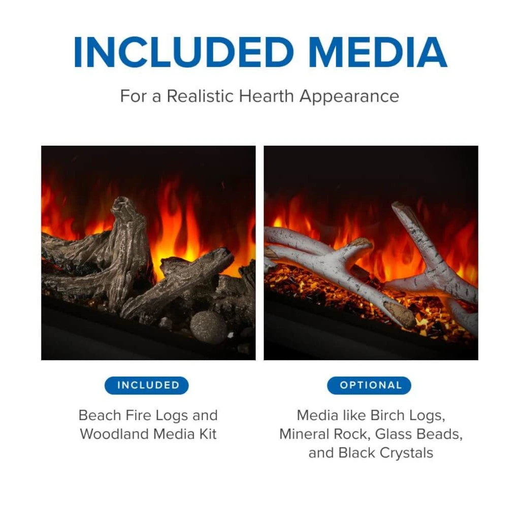 Napoleon Astound FlexMount 74" Wall Mount / Built-In Linear Electric Fireplace | Single Sided Or 3-Sided | NEFL74AB 13 Napoleon Astound FlexMount 74" Wall Mount / Built-In Linear Electric Fireplace | Single Sided Or 3-Sided | NEFL74AB - Image 11