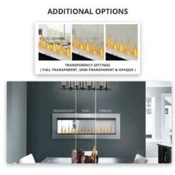 Napoleon Clearion Elite 60" See Thru Wall Mount Electric Fireplace - NEFBD60HE 26 Napoleon Clearion Elite 60" See Thru Wall Mount Electric Fireplace - NEFBD60HE -Electric Fire Place Store nefbd50he c 12 20