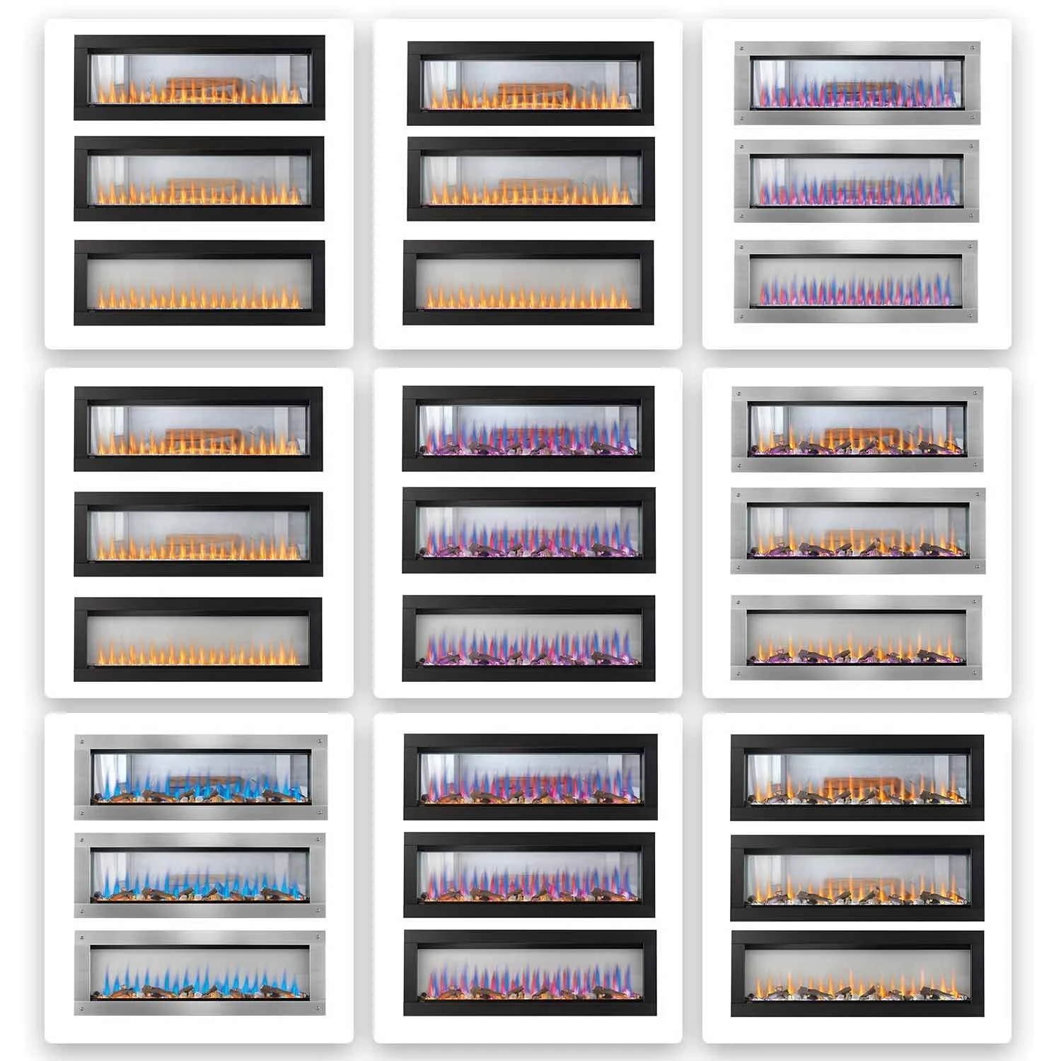 Napoleon Clearion Elite 60" See Thru Wall Mount Electric Fireplace - NEFBD60HE 15 Napoleon Clearion Elite 60" See Thru Wall Mount Electric Fireplace - NEFBD60HE - Image 13