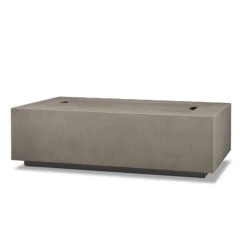 Real Flame Aegean 50" Rectangle Propane Or Natural Gas Fire Pit Table | C9813LP-MGRY -Electric Fire Place Store real flame aegean 50 rectangle propane or natural gas fire pit table c9813lp mgry 8