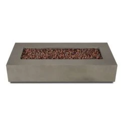 Real Flame Aegean 70" Rectangle Propane Or Natural Gas Fire Pit Table | C9814LP-MGRY -Electric Fire Place Store real flame aegean 70 rectangle propane or natural gas fire pit table c9814lp mgry 7