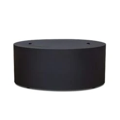 Real Flame Aegean Round Propane Or Natural Gas Fire Pit Table | C9815LP-BLK -Electric Fire Place Store real flame aegean round propane or natural gas fire pit table c9815lp blk 7