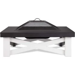 Real Flame Austin Wood Burning Fire Pit | 350-WHT -Electric Fire Place Store real flame austin wood burning fire pit 350 wht 5