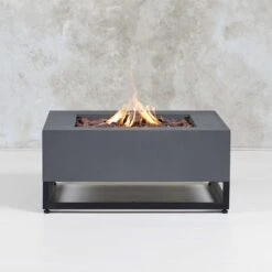 Real Flame Blake Propane Or Natural Gas Fire Pit Table | C966LP-WSLT -Electric Fire Place Store real flame blake propane or natural gas fire pit table c966lp wslt 10