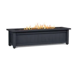 Real Flame Ortun Propane Fire Table | 1370LP-GRY -Electric Fire Place Store real flame ortun propane fire table 1370lp gry 3