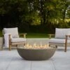 Real Flame Riverside 48" Oval Propane Fire Pit Bowl | 590LP-GLG 2 Real Flame Riverside 48" Oval Propane Fire Pit Bowl | 590LP-GLG -Electric Fire Place Store real flame riverside 48 oval propane fire pit bowl 590lp glg