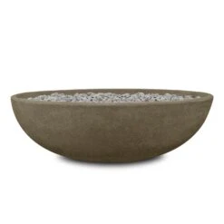 Real Flame Riverside 48" Oval Propane Fire Pit Bowl | 590LP-GLG -Electric Fire Place Store real flame riverside 48 oval propane fire pit bowl 590lp glg 4