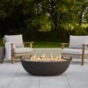 Real Flame Riverside 48" Oval Propane Fire Pit Bowl | 590LP-SHL -Electric Fire Place Store real flame riverside 48 oval propane fire pit bowl 590lp shl