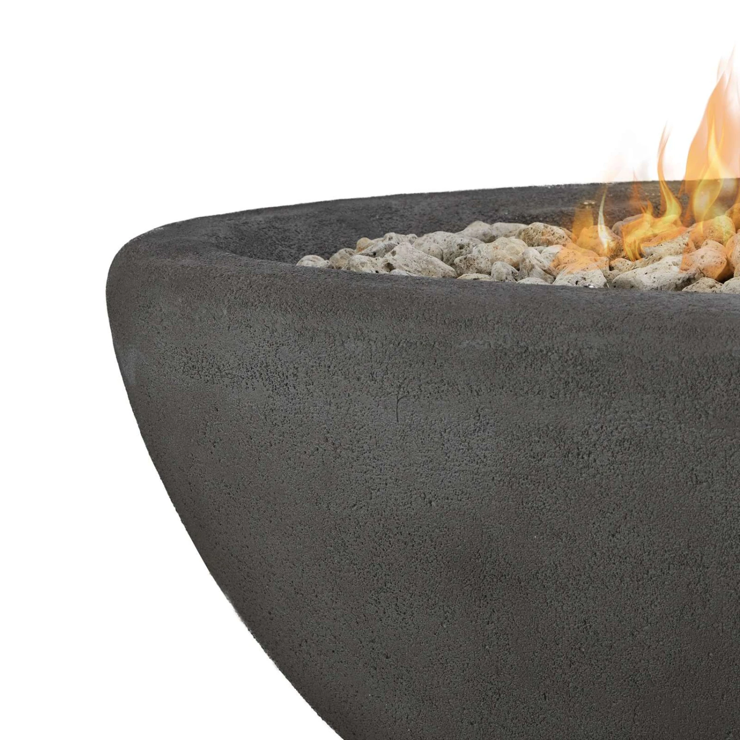 Real Flame Riverside 58" Oval Propane Fire Pit Bowl | 592LP-SHL 6 Real Flame Riverside 58" Oval Propane Fire Pit Bowl | 592LP-SHL - Image 4