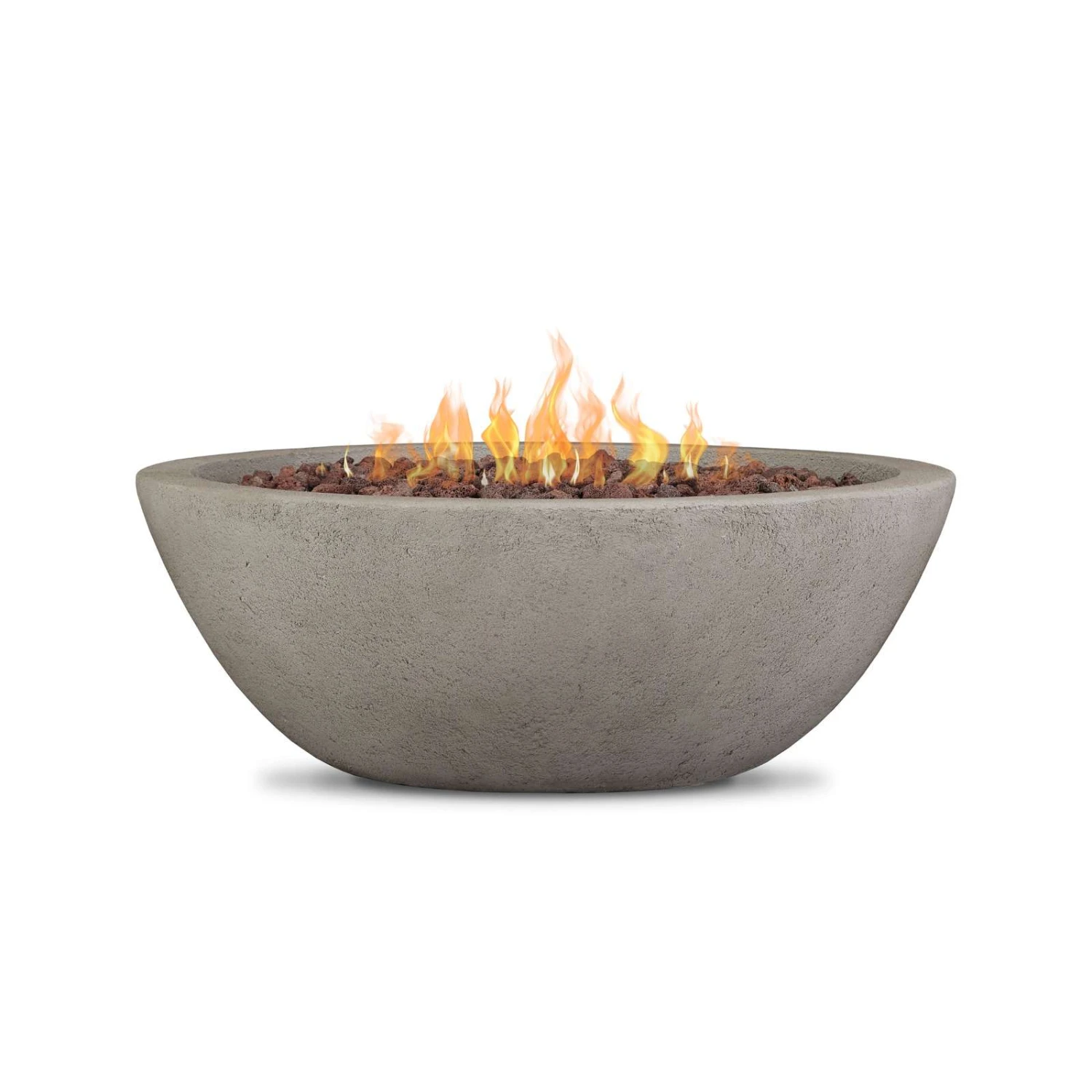Real Flame Riverside Round Propane Or Natural Gas Fire Pit | C539LP-GLG 4 Real Flame Riverside Round Propane Or Natural Gas Fire Pit | C539LP-GLG - Image 2