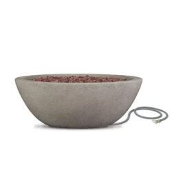 Real Flame Riverside Round Propane Or Natural Gas Fire Pit | C539LP-GLG 10 Real Flame Riverside Round Propane Or Natural Gas Fire Pit | C539LP-GLG -Electric Fire Place Store real flame riverside round propane or natural gas fire pit c539lp glg 3