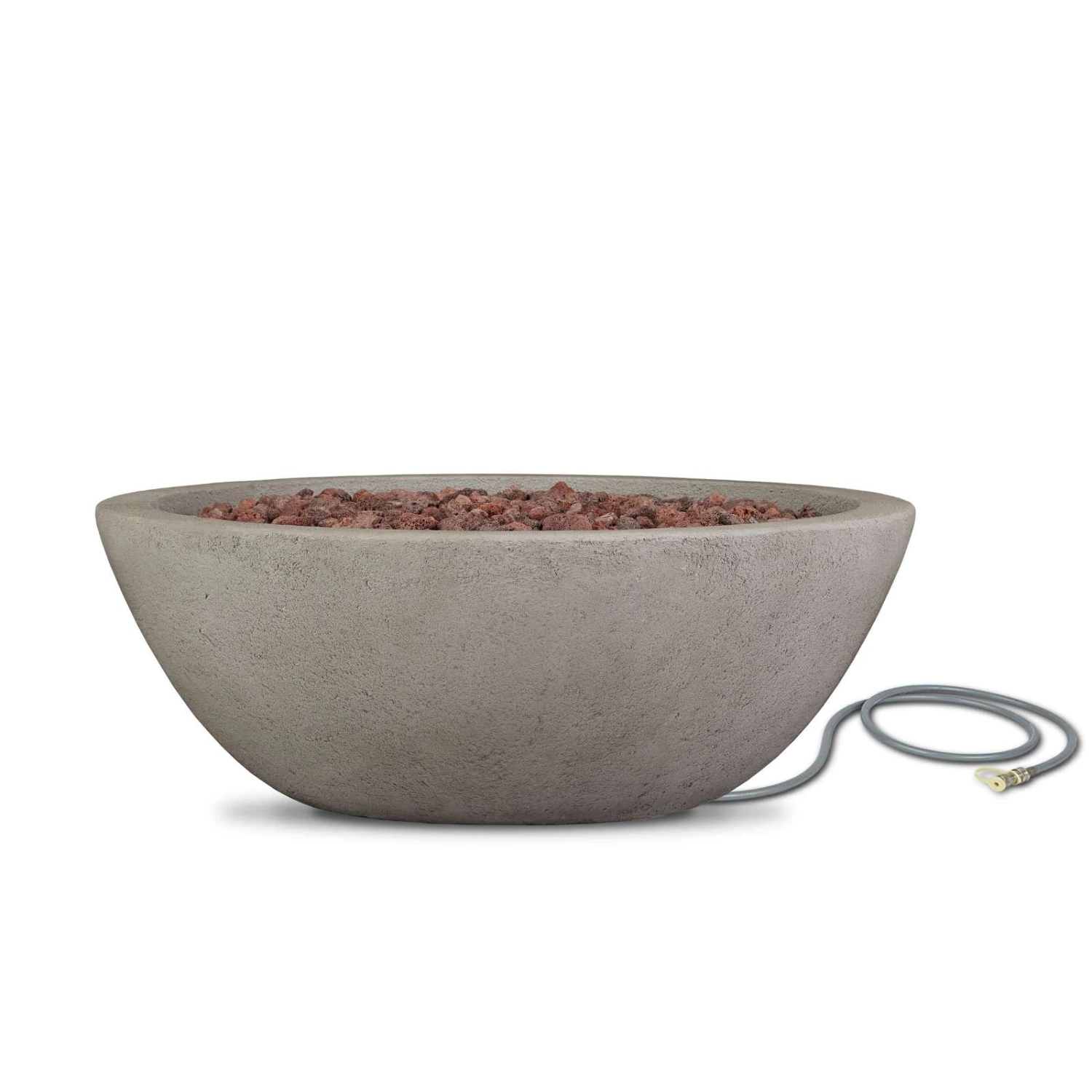 Real Flame Riverside Round Propane Or Natural Gas Fire Pit | C539LP-GLG 5 Real Flame Riverside Round Propane Or Natural Gas Fire Pit | C539LP-GLG - Image 3