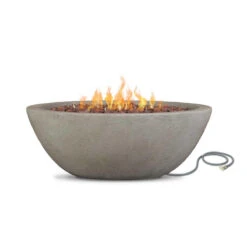 Real Flame Riverside Round Propane Or Natural Gas Fire Pit | C539LP-GLG 11 Real Flame Riverside Round Propane Or Natural Gas Fire Pit | C539LP-GLG -Electric Fire Place Store real flame riverside round propane or natural gas fire pit c539lp glg 4