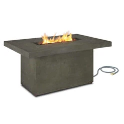 Real Flame Ventura Rectangle Propane Or Natural Gas Fire Pit Table | C9640LP-TGLG -Electric Fire Place Store real flame ventura rectangle propane or natural gas fire pit table c9640lp tglg 4