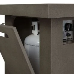 Real Flame Ventura Rectangle Propane Or Natural Gas Fire Pit Table | C9640LP-TGLG -Electric Fire Place Store real flame ventura rectangle propane or natural gas fire pit table c9640lp tglg 5