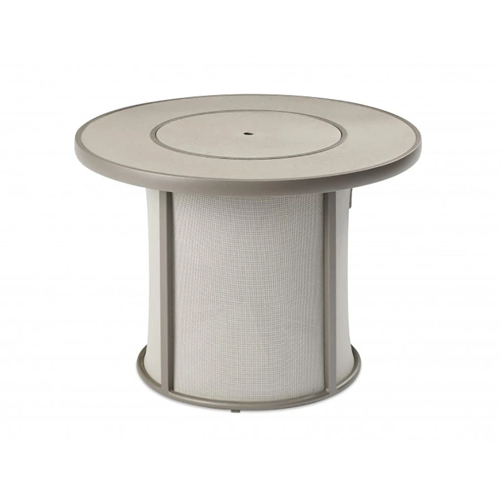 The Outdoor GreatRoom Company Grey Stonefire Round Gas Fire Pit Table | SF-32-GRY-K 5 The Outdoor GreatRoom Company Grey Stonefire Round Gas Fire Pit Table | SF-32-GRY-K - Image 3