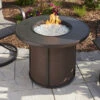 The Outdoor GreatRoom Company Brown Stonefire Round Gas Fire Pit Table | SF-32-K 2 The Outdoor GreatRoom Company Brown Stonefire Round Gas Fire Pit Table | SF-32-K -Electric Fire Place Store sf 32 kv2jpg