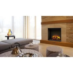 SimpliFire 30" Built-In Electric Fireplace | SF-BI30-EB -Electric Fire Place Store simplifire 30 built in electric fireplace sf bi30 eb 5