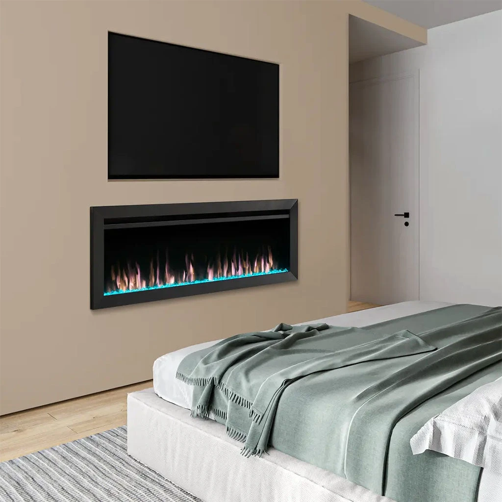 SimpliFire 50" Allusion Slim Wall Mount / Built-In Electric Fireplace | SF-ALLS50 3 SimpliFire 50" Allusion Slim Wall Mount / Built-In Electric Fireplace | SF-ALLS50