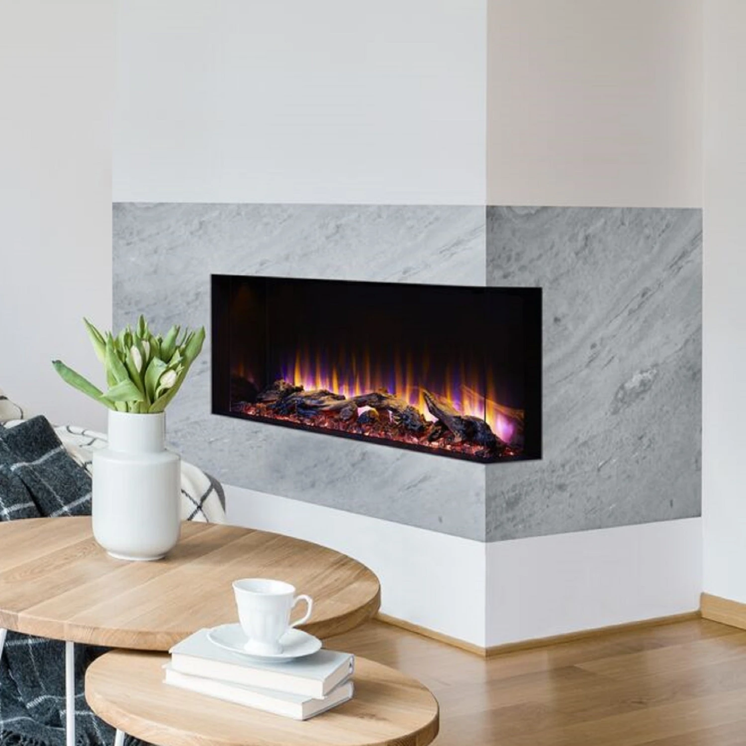 SimpliFire 55" Scion Trinity Electric Fireplace | SF-SCT55-BK 3 SimpliFire 55" Scion Trinity Electric Fireplace | SF-SCT55-BK