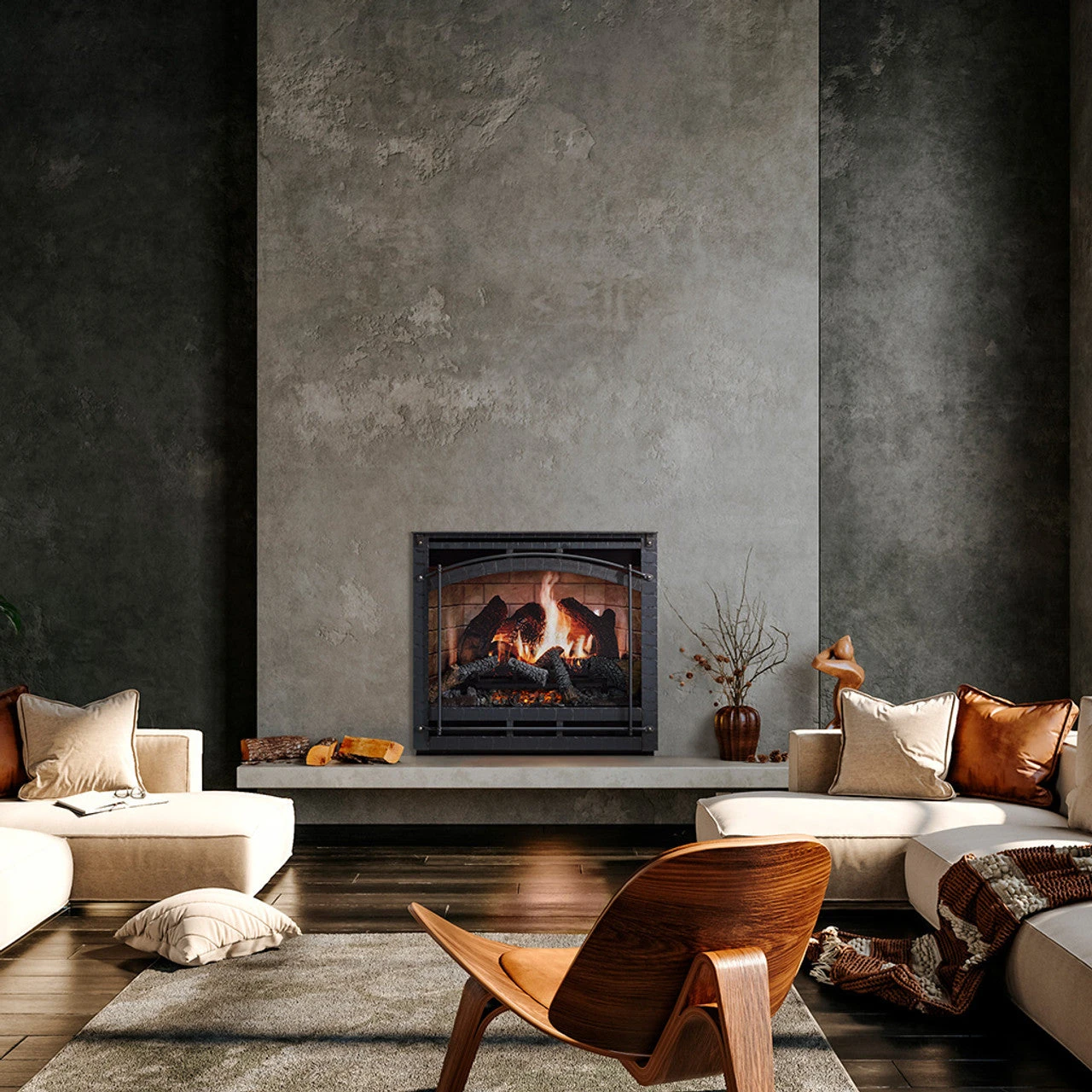 SimpliFire 36" Inception Traditional Electric Fireplace | SF-INC36 12 SimpliFire 36" Inception Traditional Electric Fireplace | SF-INC36 - Image 10