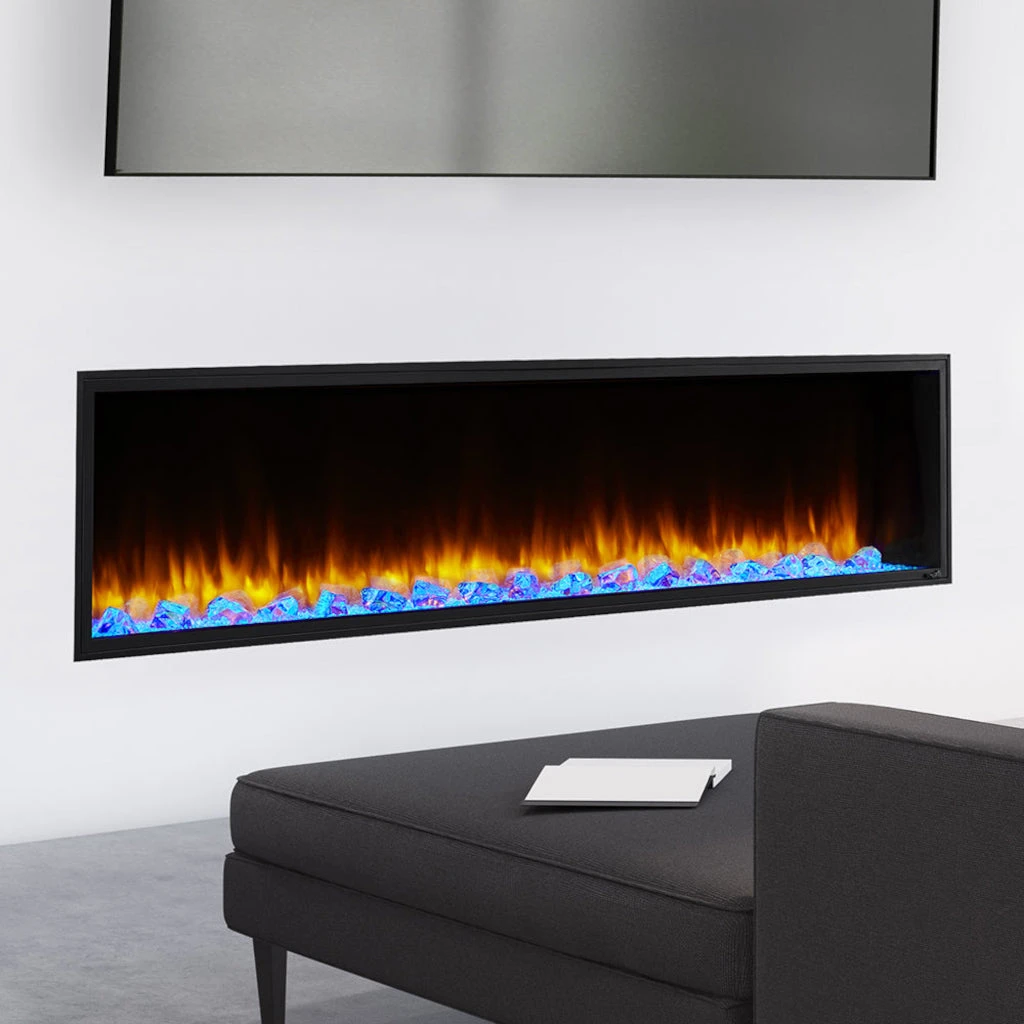 SimpliFire Scion 78" Built-In Linear Electric Fireplace | SF-SC78-BK 3 SimpliFire Scion 78" Built-In Linear Electric Fireplace | SF-SC78-BK