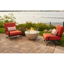 The Outdoor GreatRoom Company Cove 29" Round Gas Fire Pit Bowl | CV-20 12 The Outdoor GreatRoom Company Cove 29" Round Gas Fire Pit Bowl | CV-20 -Electric Fire Place Store the outdoor greatroom company cove 29 round gas fire pit bowl cv 20 6