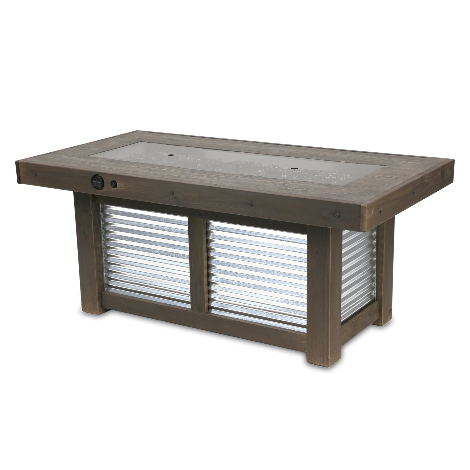 The Outdoor GreatRoom Company Denali Brew Linear Gas Fire Pit Table | DENBR-1242 4 The Outdoor GreatRoom Company Denali Brew Linear Gas Fire Pit Table | DENBR-1242 - Image 2